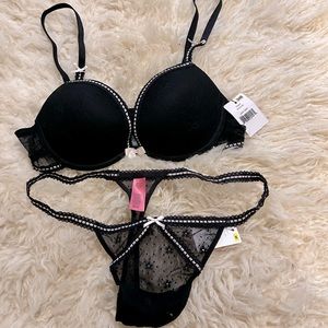 🛍️ Betsey Johnson Lingerie Set with Tags Still On
